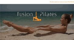 Desktop Screenshot of fusionypilates.com